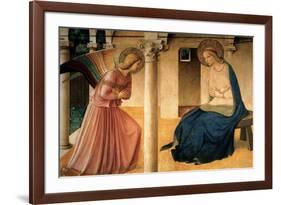 Annunciation-Beato Angelico-Framed Premium Giclee Print