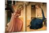 Annunciation-Beato Angelico-Mounted Art Print