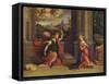 Annunciation-Benvenuto Tisi Da Garofalo-Framed Stretched Canvas