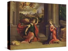 Annunciation-Benvenuto Tisi Da Garofalo-Stretched Canvas