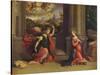 Annunciation-Benvenuto Tisi Da Garofalo-Stretched Canvas