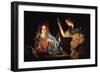 Annunciation-Matthias Stom-Framed Giclee Print