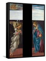 Annunciation-Sandro Botticelli-Framed Stretched Canvas