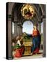 Annunciation-Pietro Perugino-Stretched Canvas