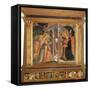Annunciation-Master of Signa-Framed Stretched Canvas