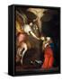 Annunciation-Francesco Furini-Framed Stretched Canvas