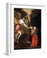 Annunciation-Francesco Furini-Framed Giclee Print