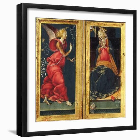 Annunciation-Bartolomeo Della Gatta-Framed Giclee Print