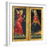 Annunciation-Bartolomeo Della Gatta-Framed Giclee Print