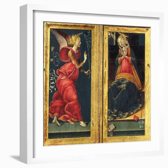 Annunciation-Bartolomeo Della Gatta-Framed Giclee Print