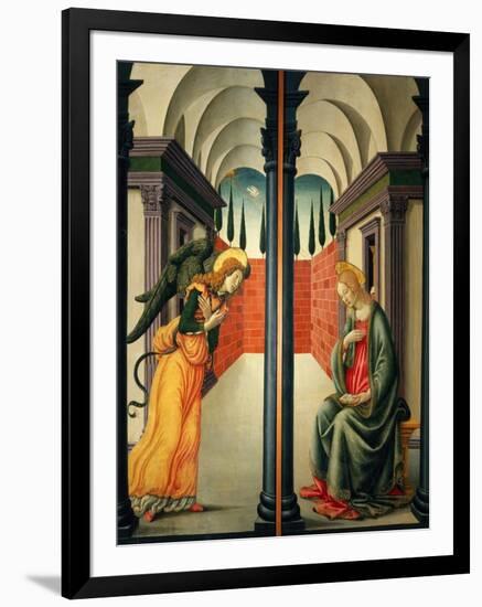 Annunciation-Francesco Botticini-Framed Giclee Print