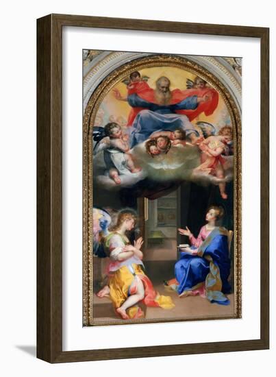 Annunciation-Francesco Vanni-Framed Giclee Print