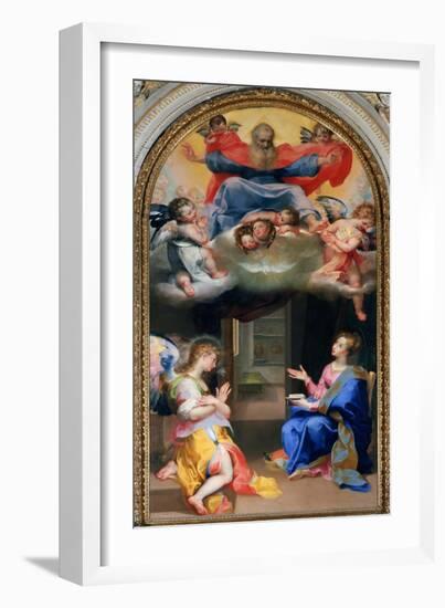 Annunciation-Francesco Vanni-Framed Giclee Print