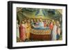 Annunciation-Angelico & Strozzi-Framed Giclee Print