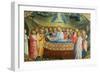 Annunciation-Angelico & Strozzi-Framed Giclee Print