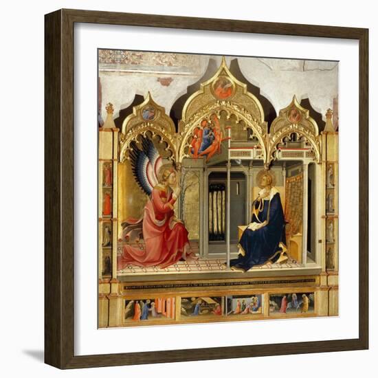 Annunciation-Lorenzo Monaco-Framed Giclee Print