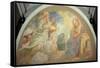 Annunciation-Correggio-Framed Stretched Canvas