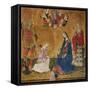 Annunciation-Benvenuto di Giovanni-Framed Stretched Canvas