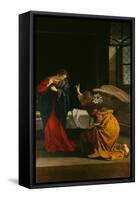 Annunciation-Orazio Gentileschi-Framed Stretched Canvas