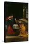 Annunciation-Orazio Gentileschi-Framed Stretched Canvas