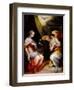 Annunciation-Giorgio Vasari-Framed Premium Giclee Print