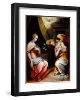 Annunciation-Giorgio Vasari-Framed Premium Giclee Print