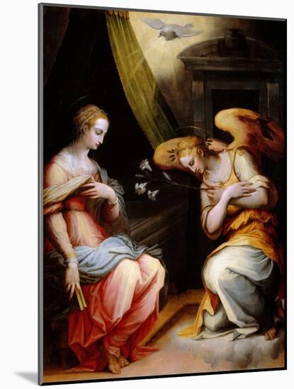 Annunciation-Giorgio Vasari-Mounted Giclee Print