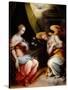 Annunciation-Giorgio Vasari-Stretched Canvas