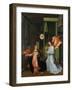 Annunciation-Jan Provost-Framed Giclee Print