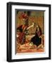 Annunciation-Pedro Berruguete-Framed Giclee Print