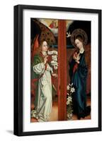 Annunciation-Martin Schongauer-Framed Giclee Print