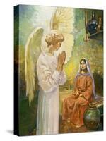 Annunciation-Hal Frenck-Stretched Canvas