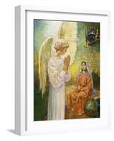 Annunciation-Hal Frenck-Framed Giclee Print