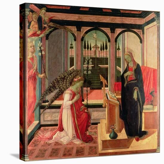 Annunciation-Filippino Lippi-Stretched Canvas