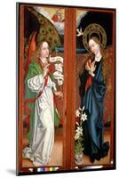 Annunciation-Martin Schongauer-Mounted Giclee Print