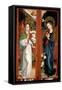 Annunciation-Martin Schongauer-Framed Stretched Canvas