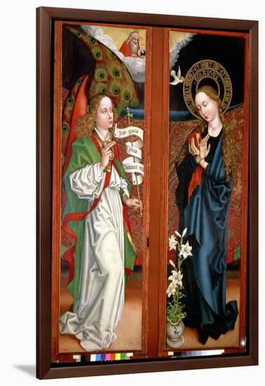 Annunciation-Martin Schongauer-Framed Giclee Print