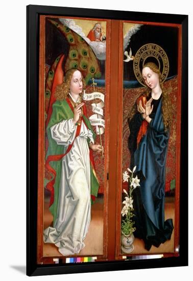 Annunciation-Martin Schongauer-Framed Giclee Print