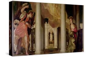Annunciation-Paolo Veronese-Stretched Canvas