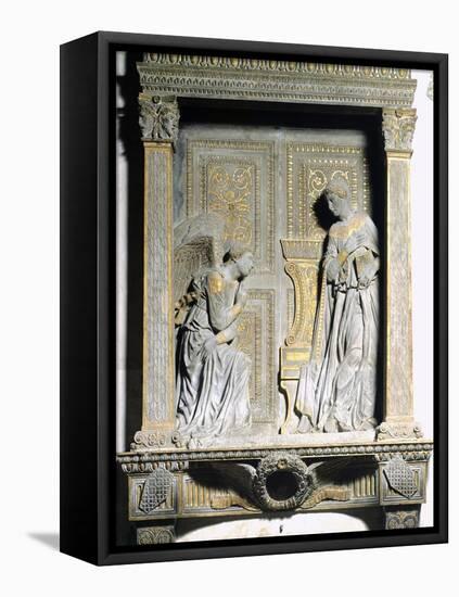 Annunciation-null-Framed Stretched Canvas