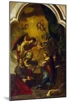 Annunciation-Luca Cambiaso-Mounted Giclee Print