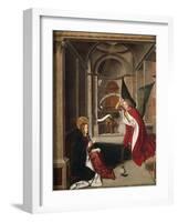 Annunciation-Josse Lieferinxe-Framed Giclee Print