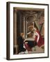 Annunciation-Josse Lieferinxe-Framed Giclee Print