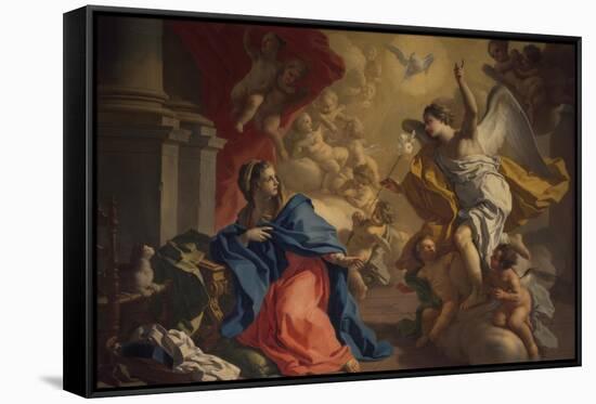 Annunciation-Francesco de Mura-Framed Stretched Canvas