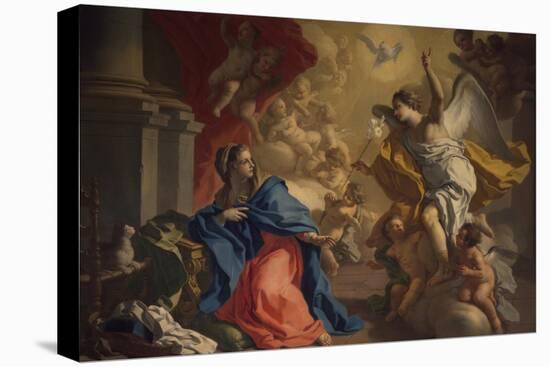 Annunciation-Francesco de Mura-Stretched Canvas