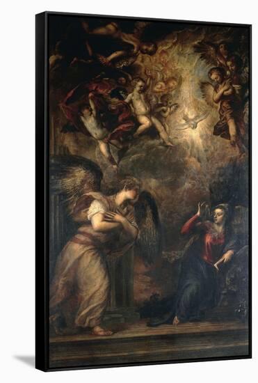 Annunciation-null-Framed Stretched Canvas