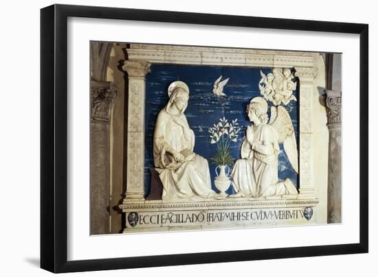 Annunciation-Andrea Della Robbia-Framed Giclee Print