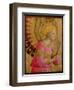 Annunciatory Angel, 1450-55 (Gold Leaf and Tempera on Wood Panel) (See also 139312)-Fra Angelico-Framed Giclee Print