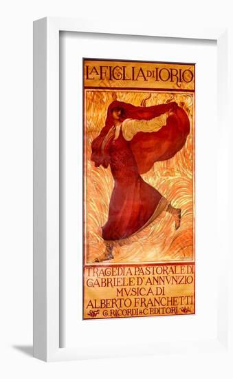 Annunzio Opera Figlia Di Iorio-null-Framed Art Print