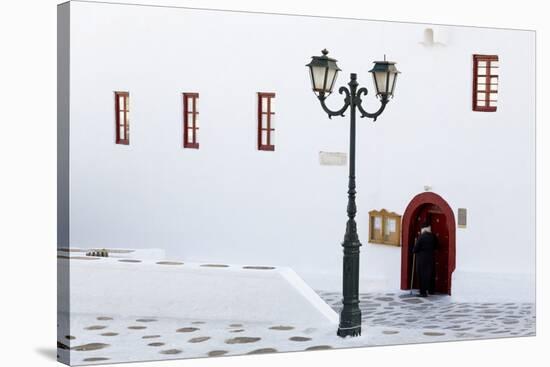 Ano Mera Monastery, Mykonos Island, Cyclades, Greek Islands, Greece, Europe-Richard Cummins-Stretched Canvas